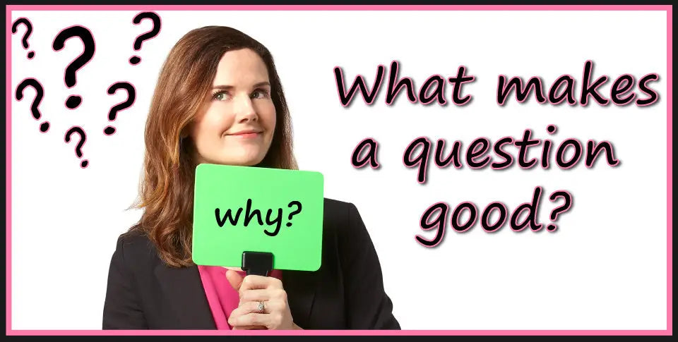 7 Tips for Formulating Great Questions - training supplies