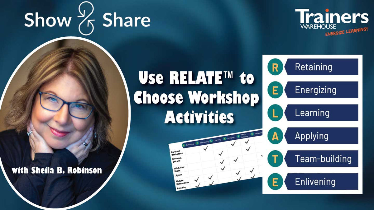 Choose the Right Activity with the RELATE™ Framework
