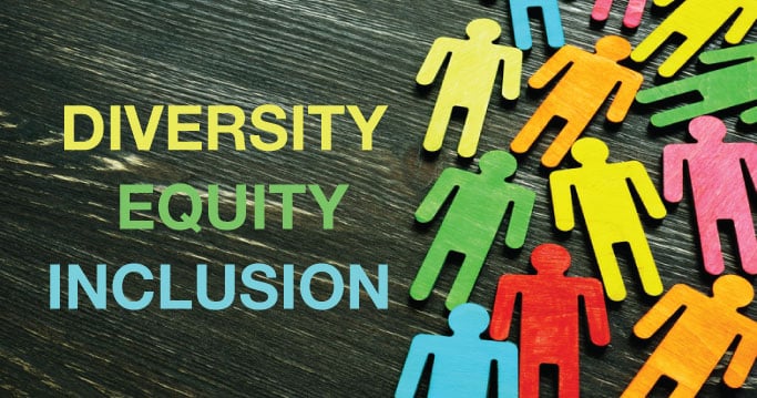 Diversity Equity Inclusion - DEI - graphic