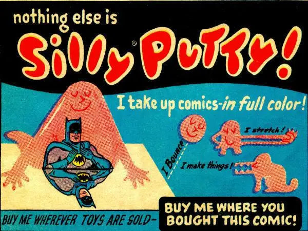 silly putty old advertisement
