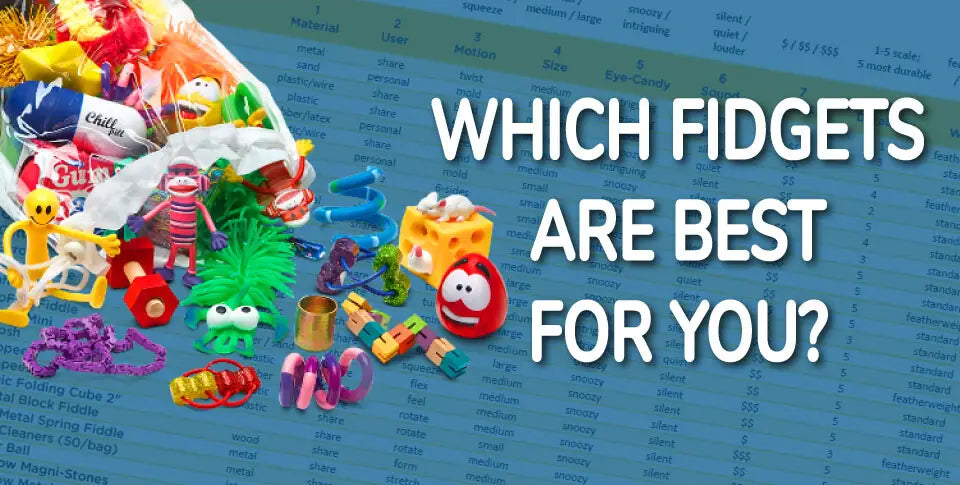 Finding the Best Fidget Toy for YOU - training supplies