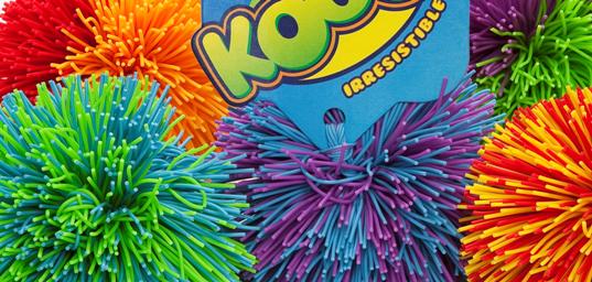 Pile of koosh balls