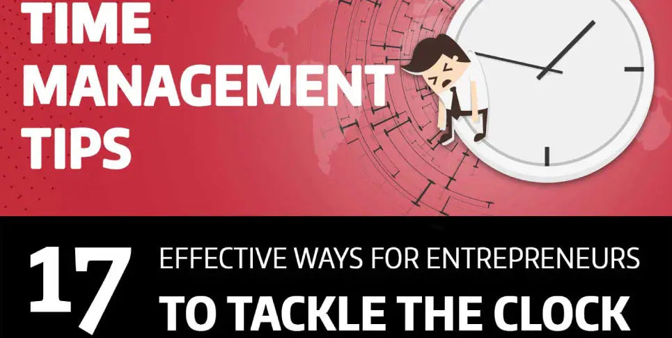 Time Management Tips Infographic - training supplies