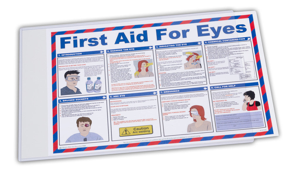 11x14 poster sliding into plastic DocU-Sleeve pocket