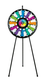 LIGHT-UP Prize Wheel with 12- to 24-Slots; customized