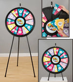 12- to 24-Slot Floor Stand Prize Wheel w/LIGHTS