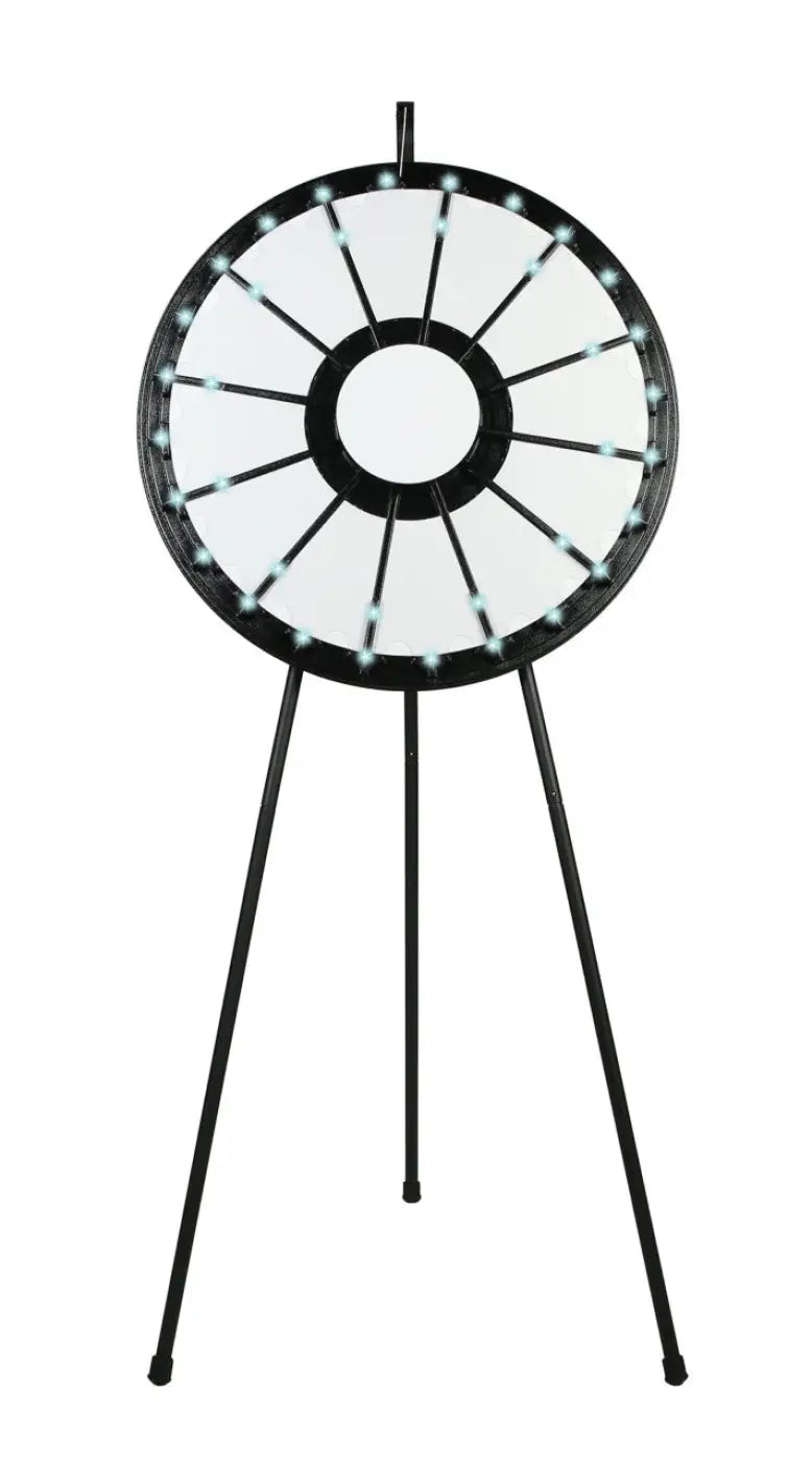 LIGHT-UP Prize Wheel with 12- to 24-Slots; blank