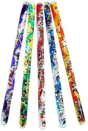 Glitter Wand Fiddle Toy, Large