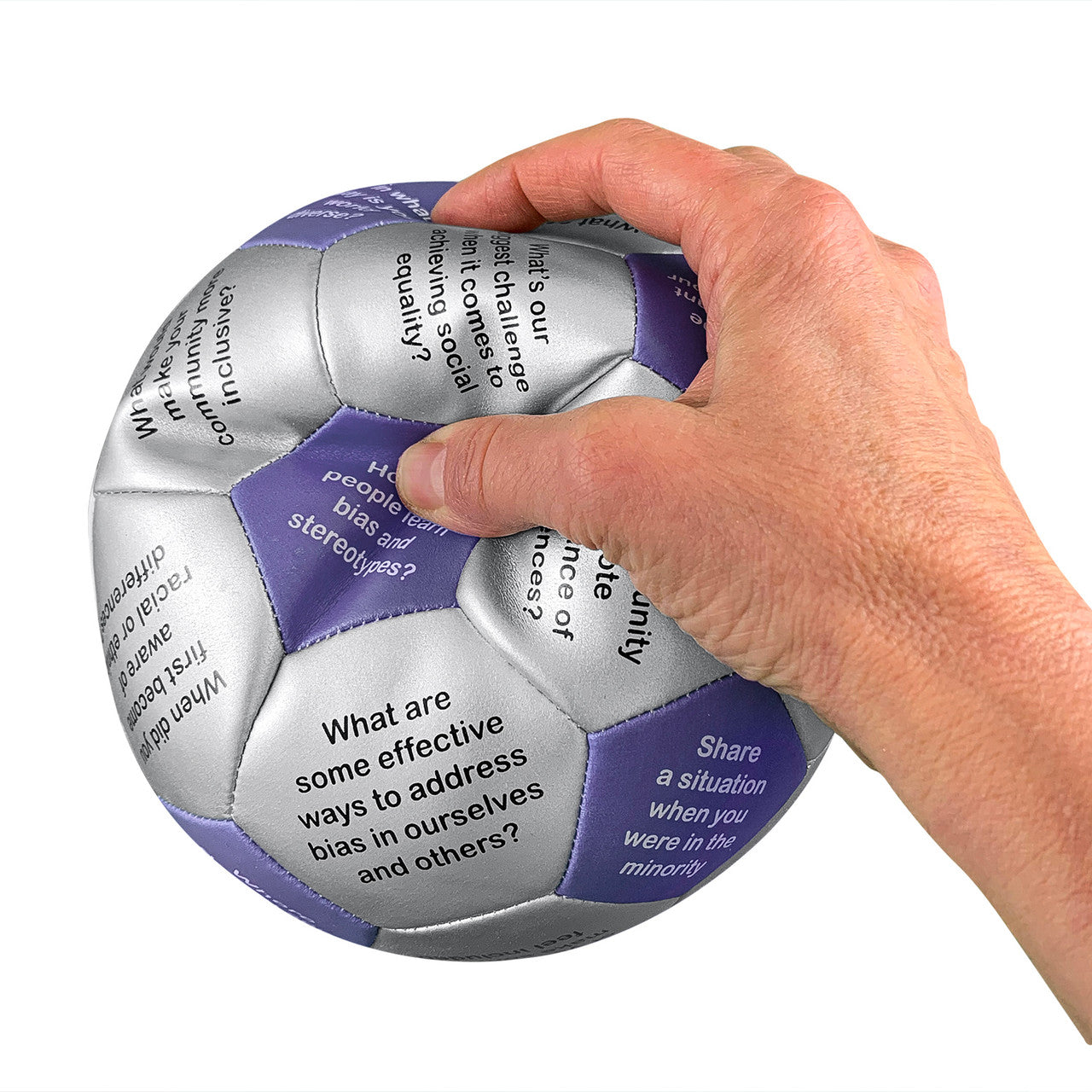 Diversity Thumball, in hand