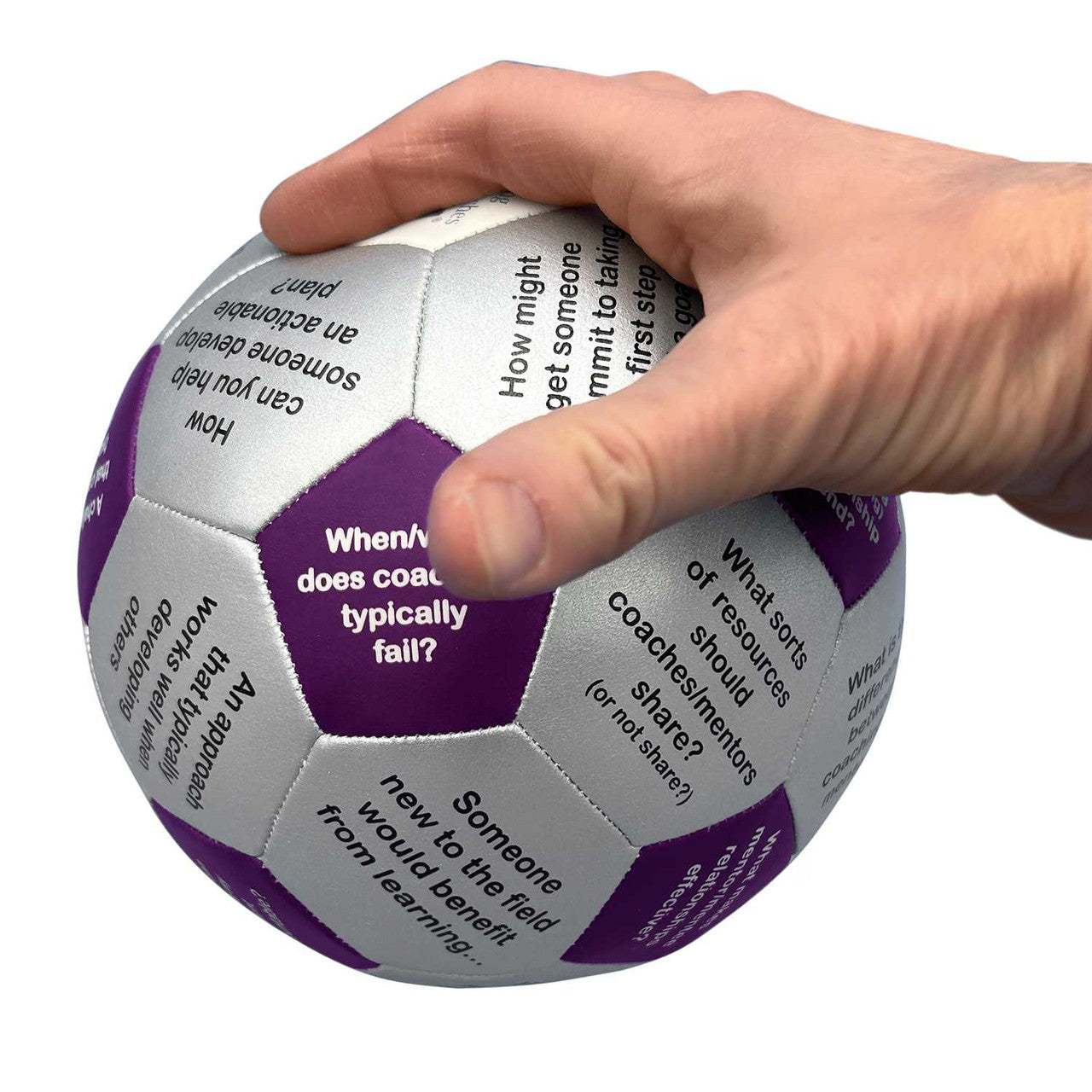 Mentoring and Coaching Thumball in Hand