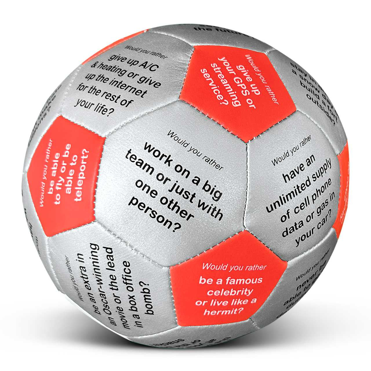 Would You Rather Thumball Additional Prompts