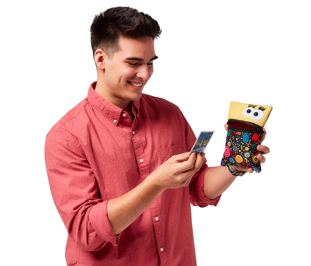 UNZiP-it! with Session Opener Card Deck, user reading card