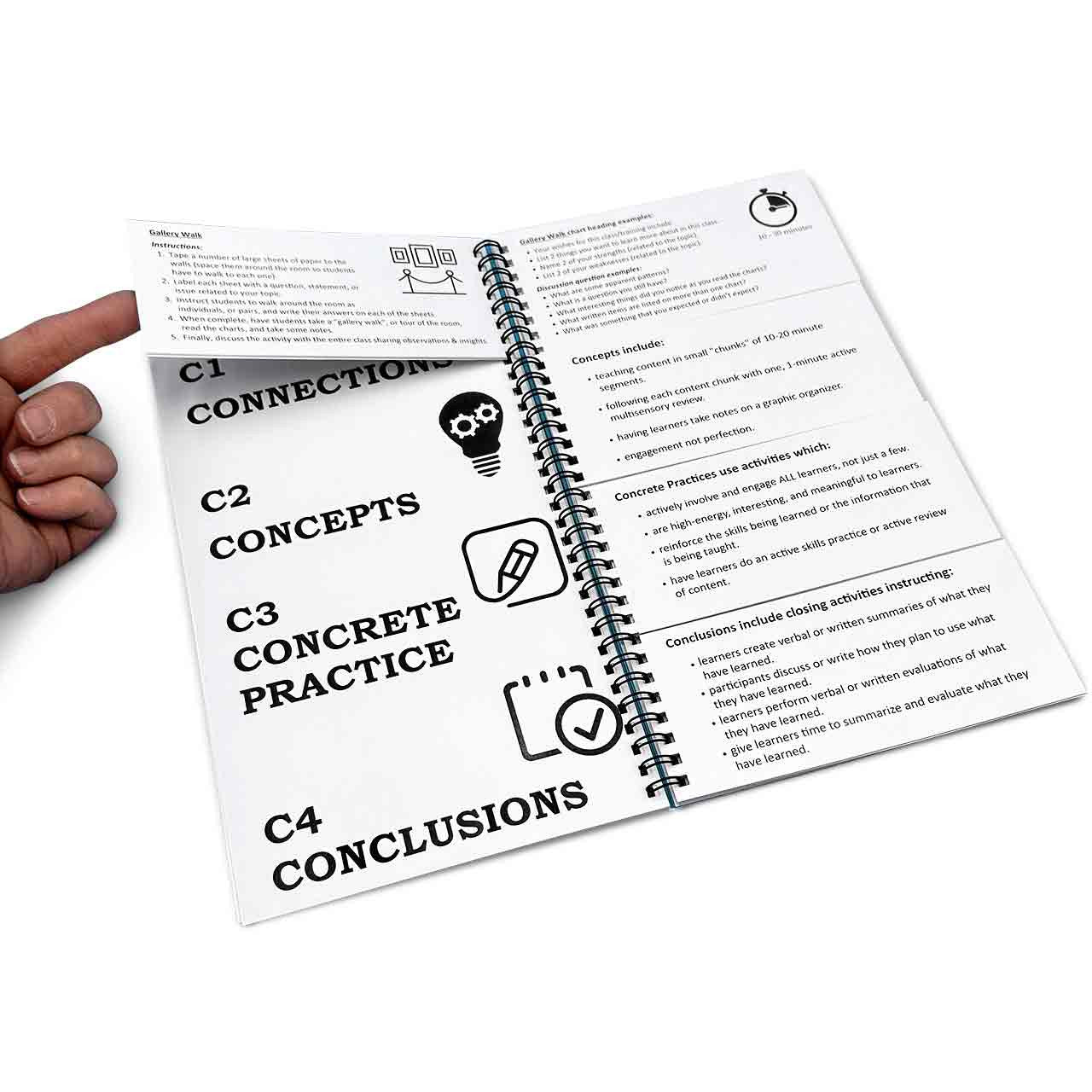 Brain Building Blueprint Facilitator Kit  - flip book