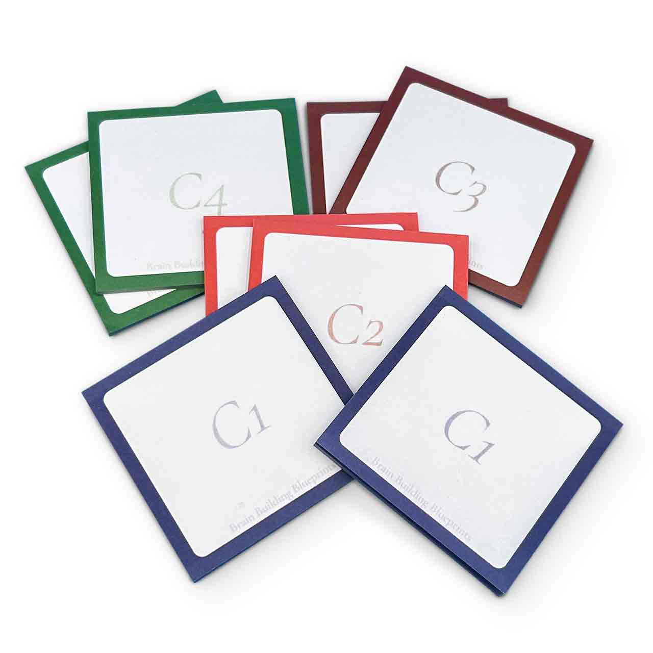 Brain Building Blueprint Facilitator Kit - sticky notes