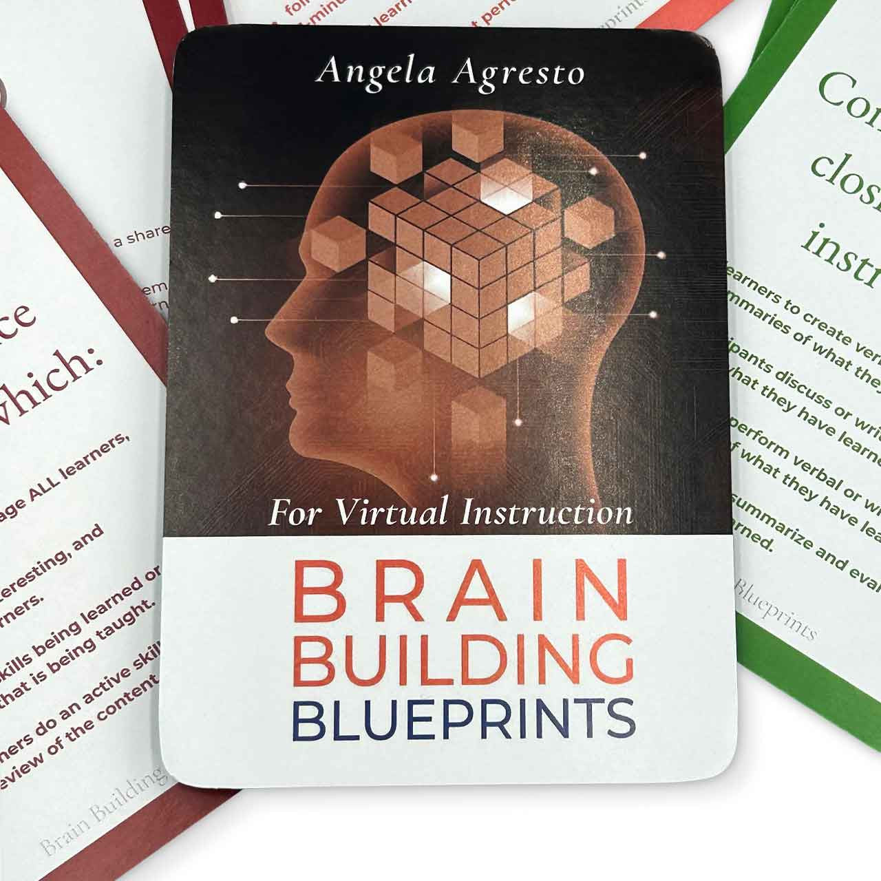 Brain Building Blueprint Cards - Virtual Instruction