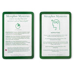 Brain Building Blueprint Cards - Sample Card - Metaphor Mysteries Activity