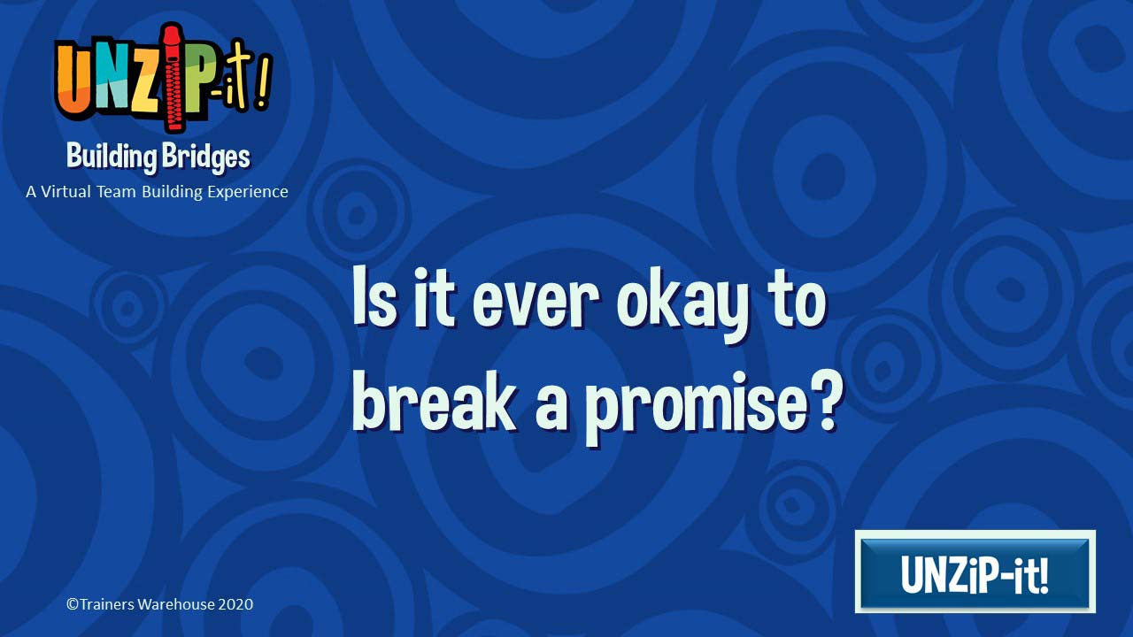 UNZiP-it! Remote w/ Building Bridges Prompts