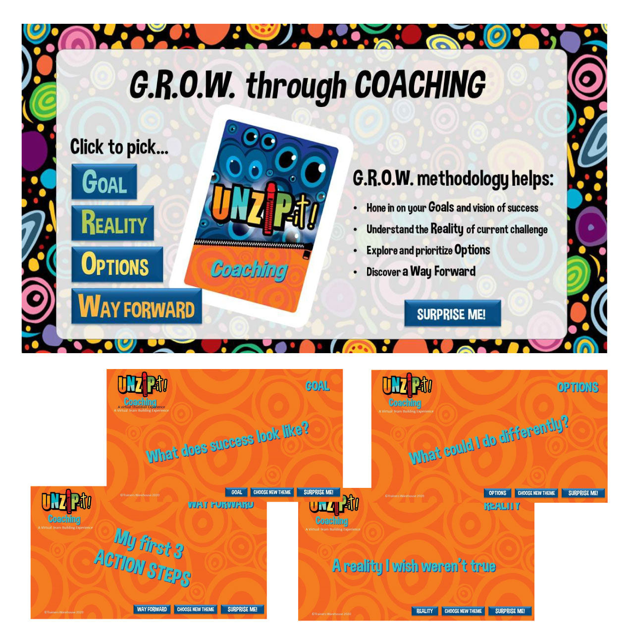 UNZiP-it! Remote w/ Coaching Prompts