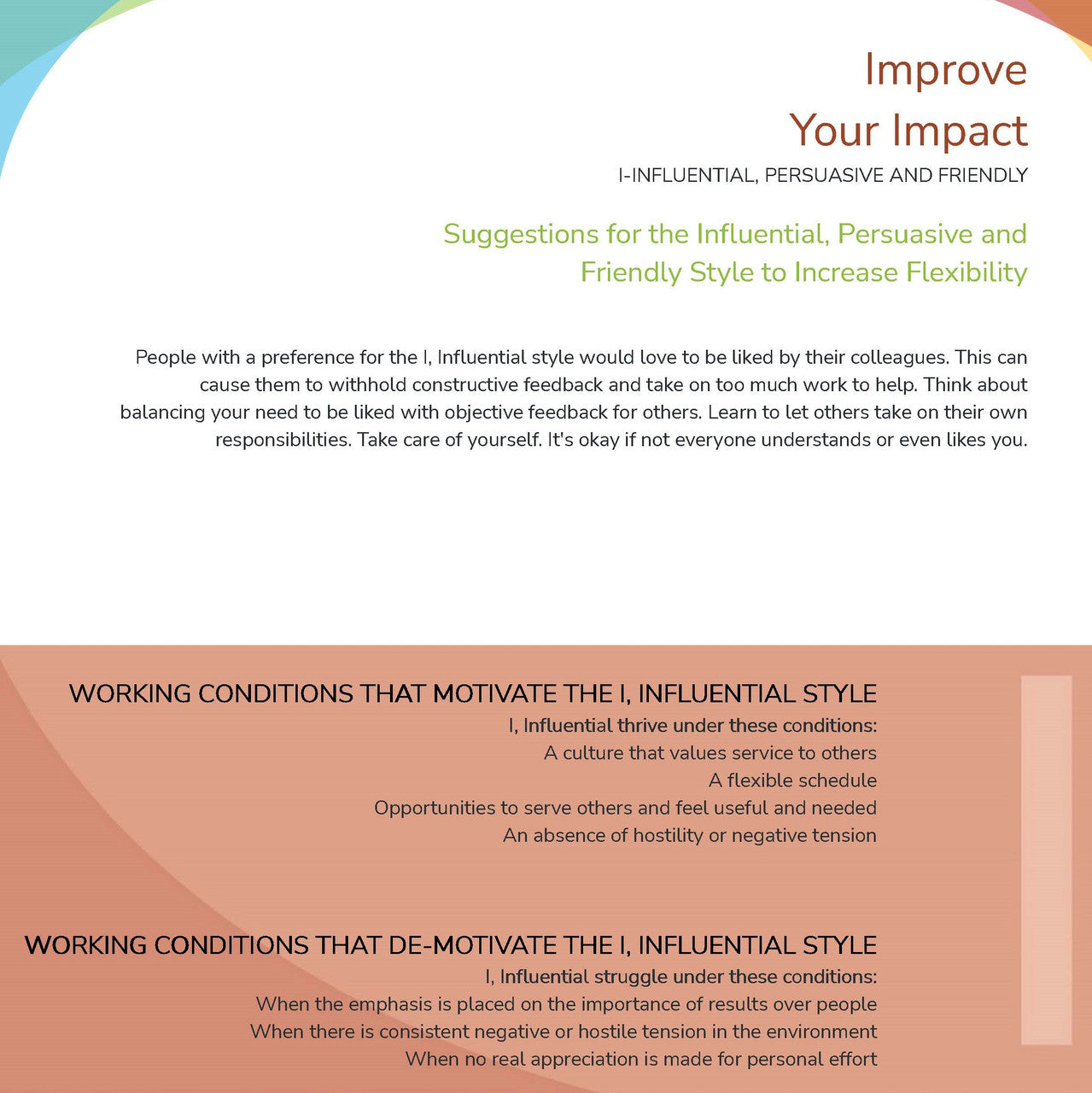 DISC Assessment - Impact Improvement