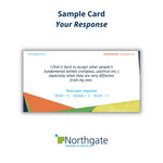 Emotional Intelligence Training -  rate your response Card sample