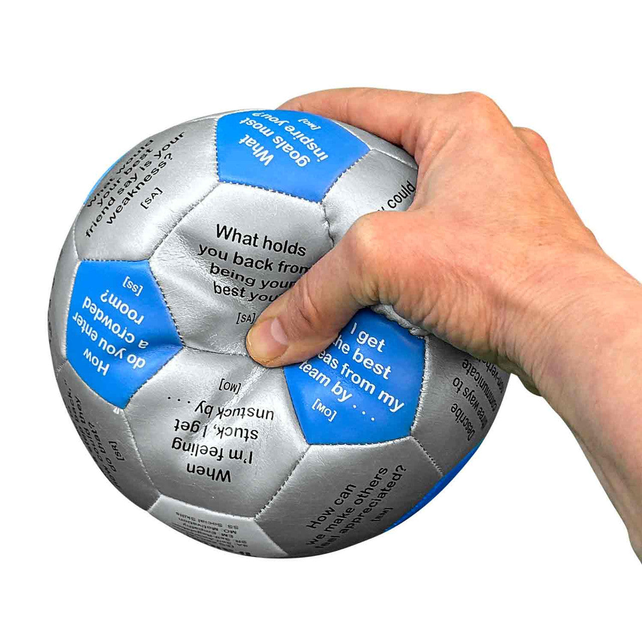 Emotional Intelligence Thumball - squishing ball