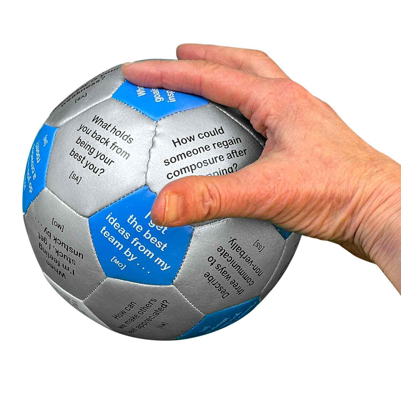 Emotional Intelligence Thumball - thumb off prompt