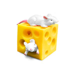 Cheese & Mice Squeeze toy