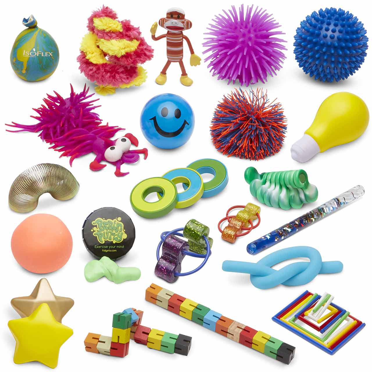 Deluxe Fiddle Set (24/stress toys set)