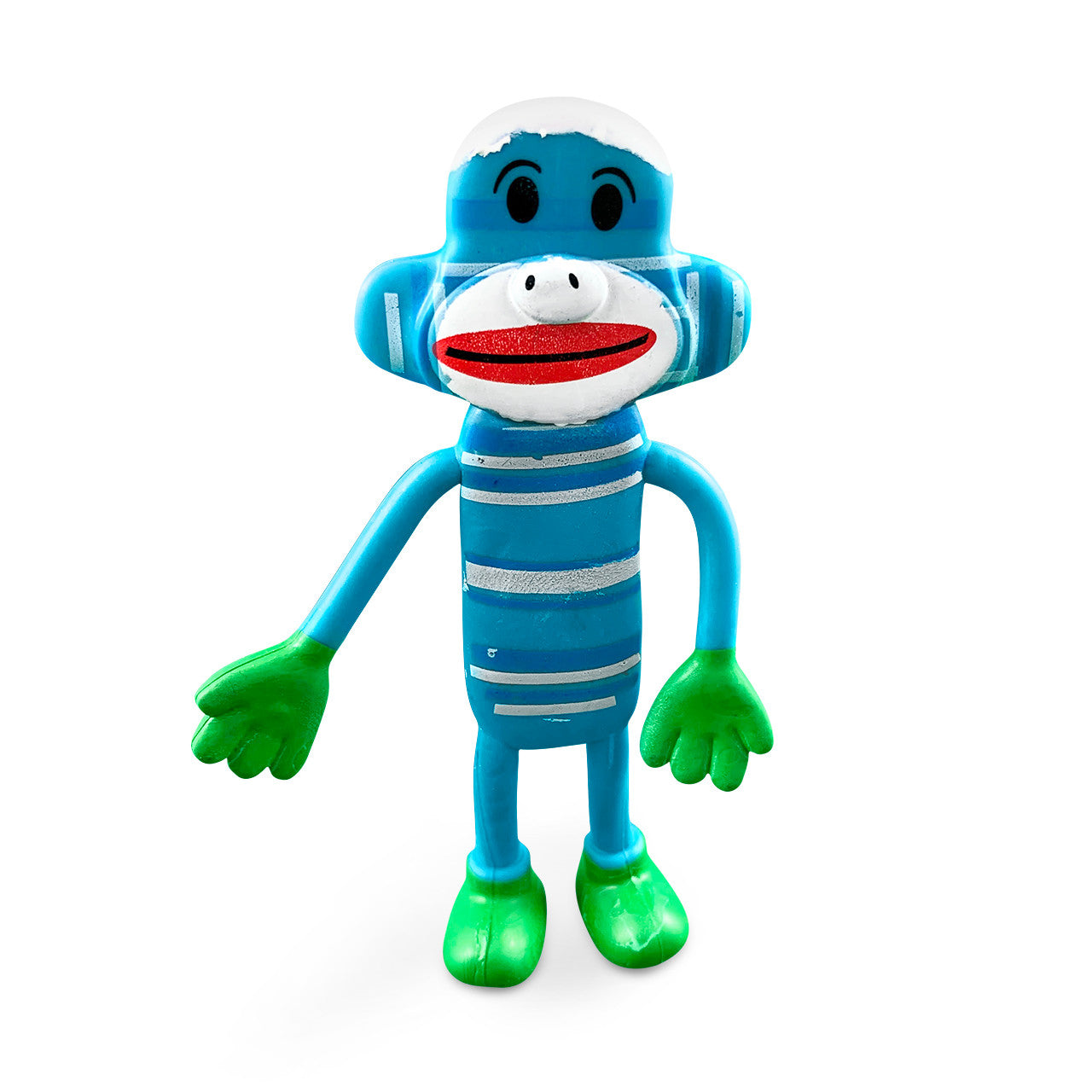 Colorful Bendable Sock Monkey