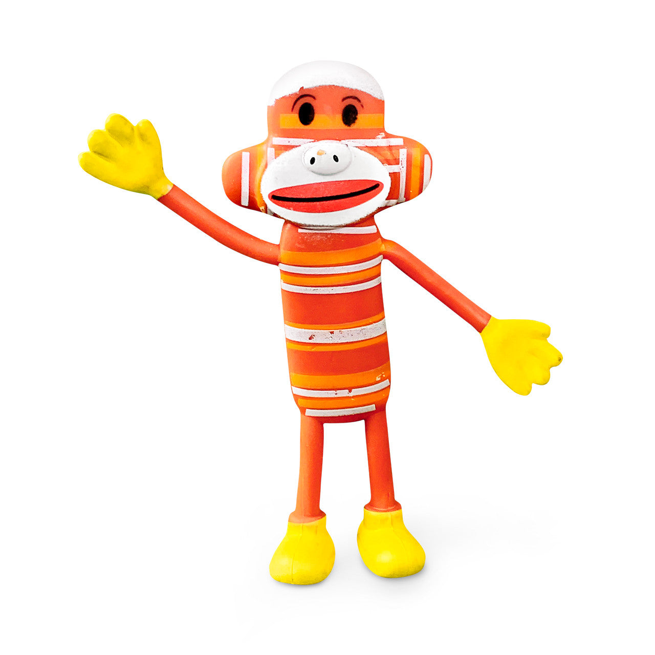 Colorful Bendable Sock Monkey