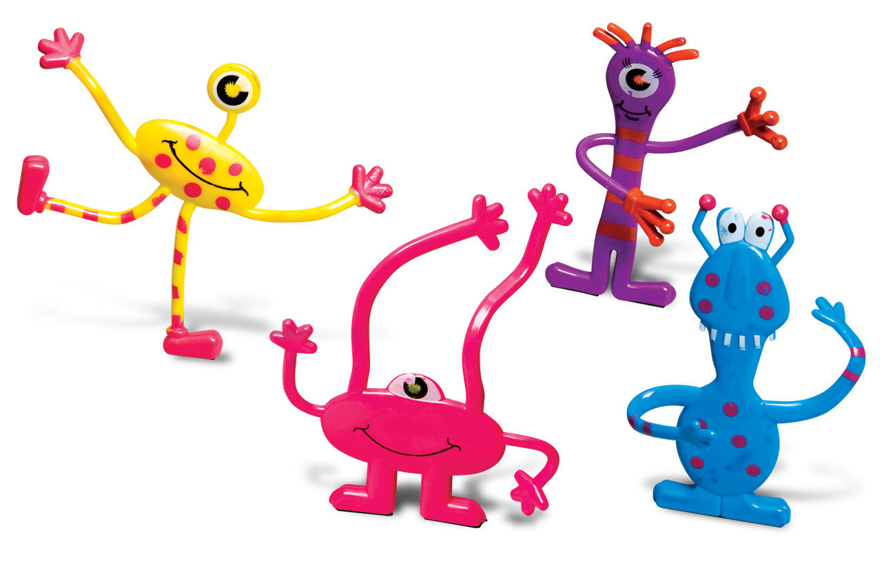 Monster Bendables; 4 monsters