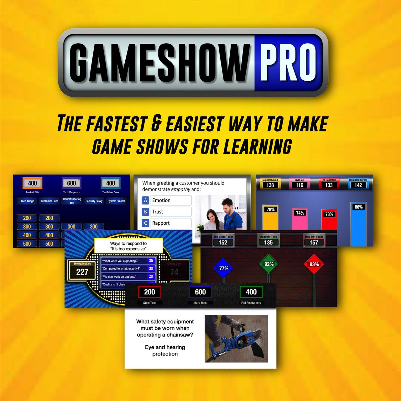Gameshow Pro 3 games online/virtual