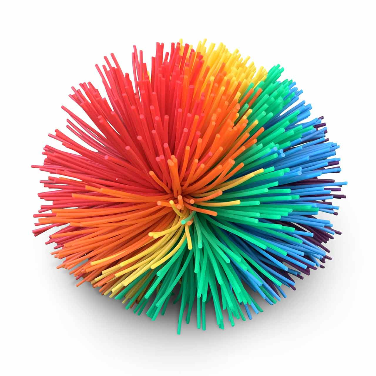 Koosh Ball; rainbow colors