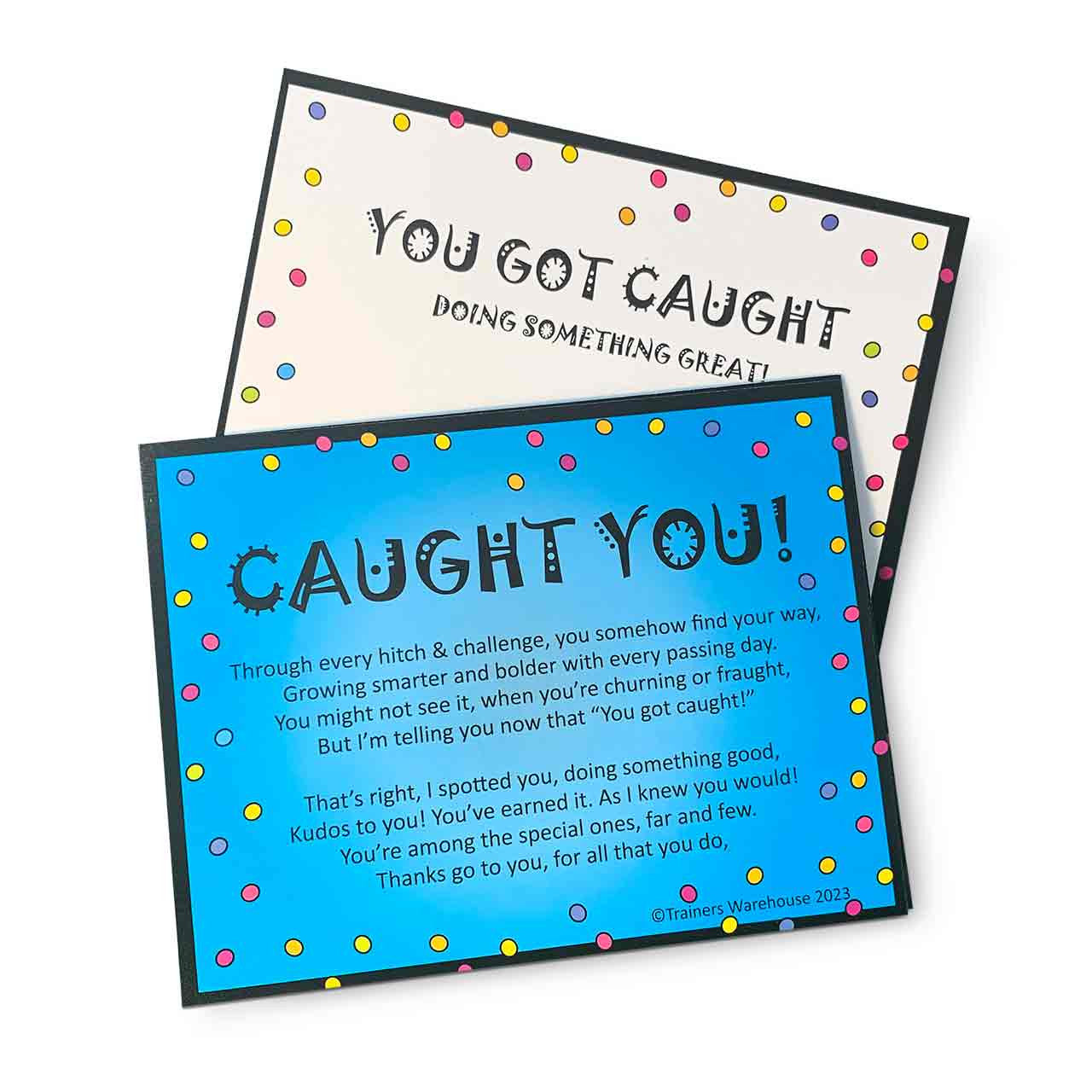 Raving Rhymes - Caught You - front and back