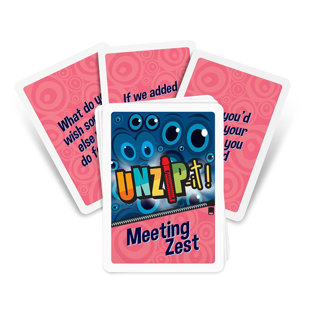 UNZiP-it! with Meeting Zest Cards