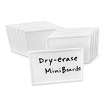 Mini Table Signs - with writing front