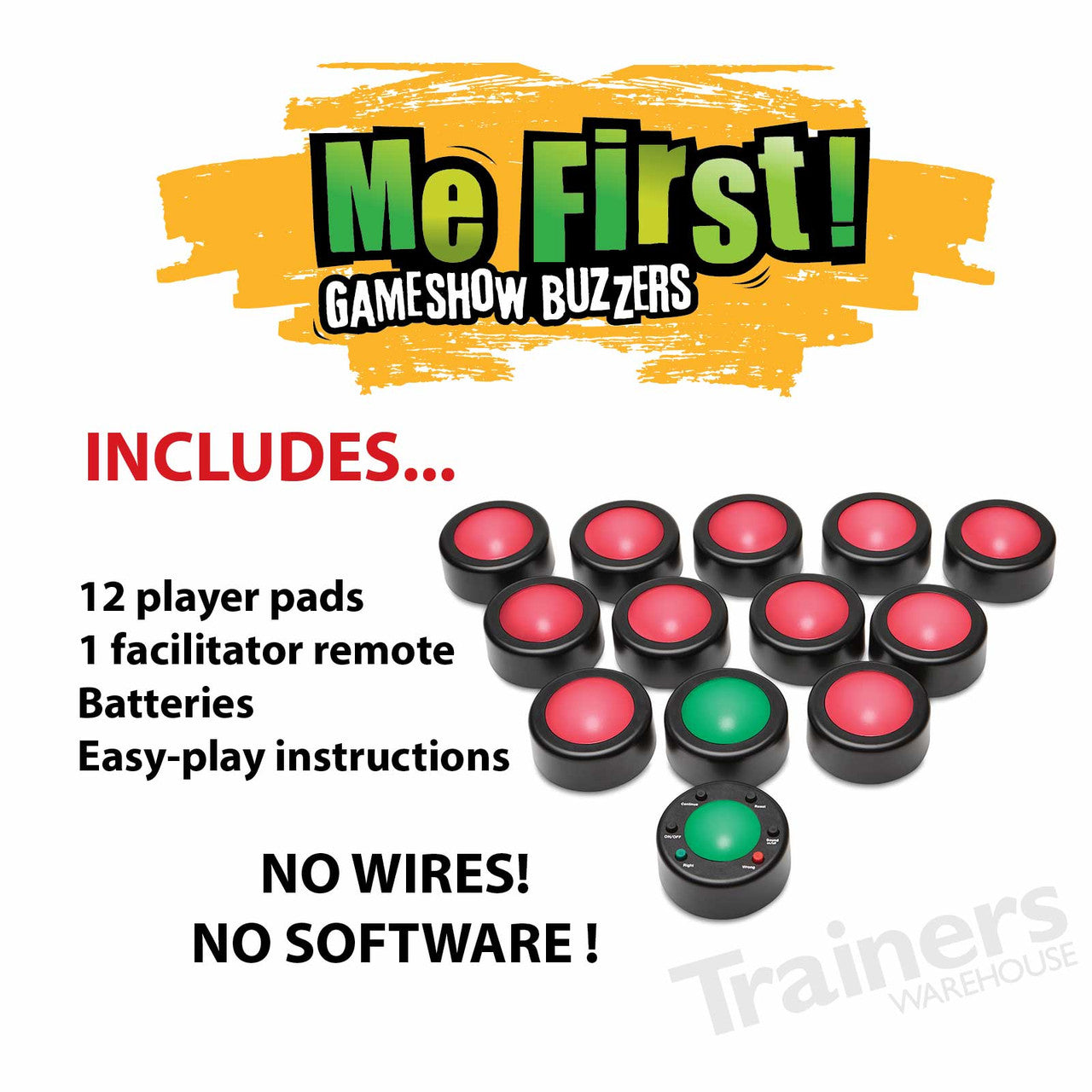Me First v.3 wireless Game Buzzers - parts included