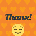 Mini Kudos Sticky Notes; Thanx