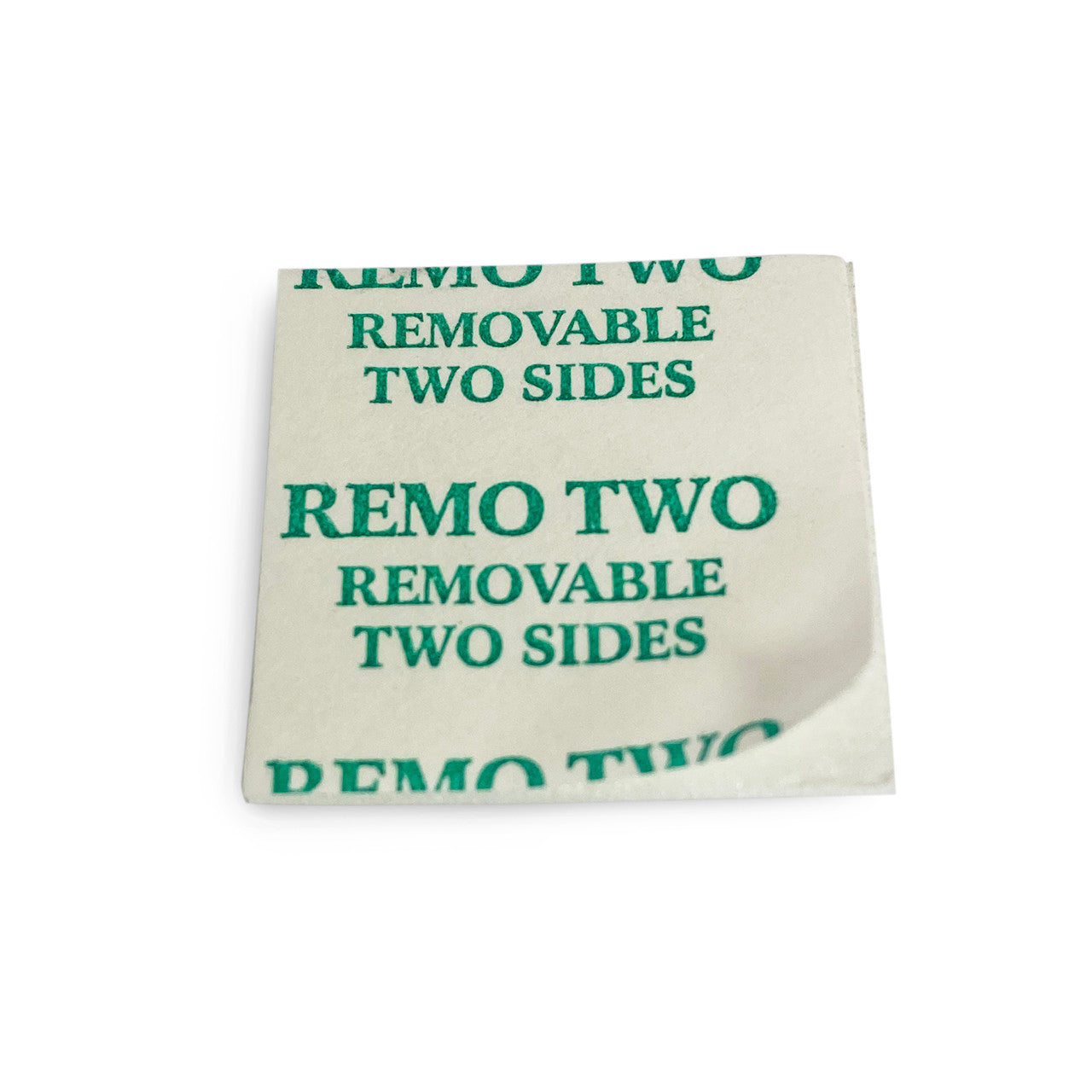 OMNI-Tab 2-sided Removable Adhesive Square; one peel-off tab