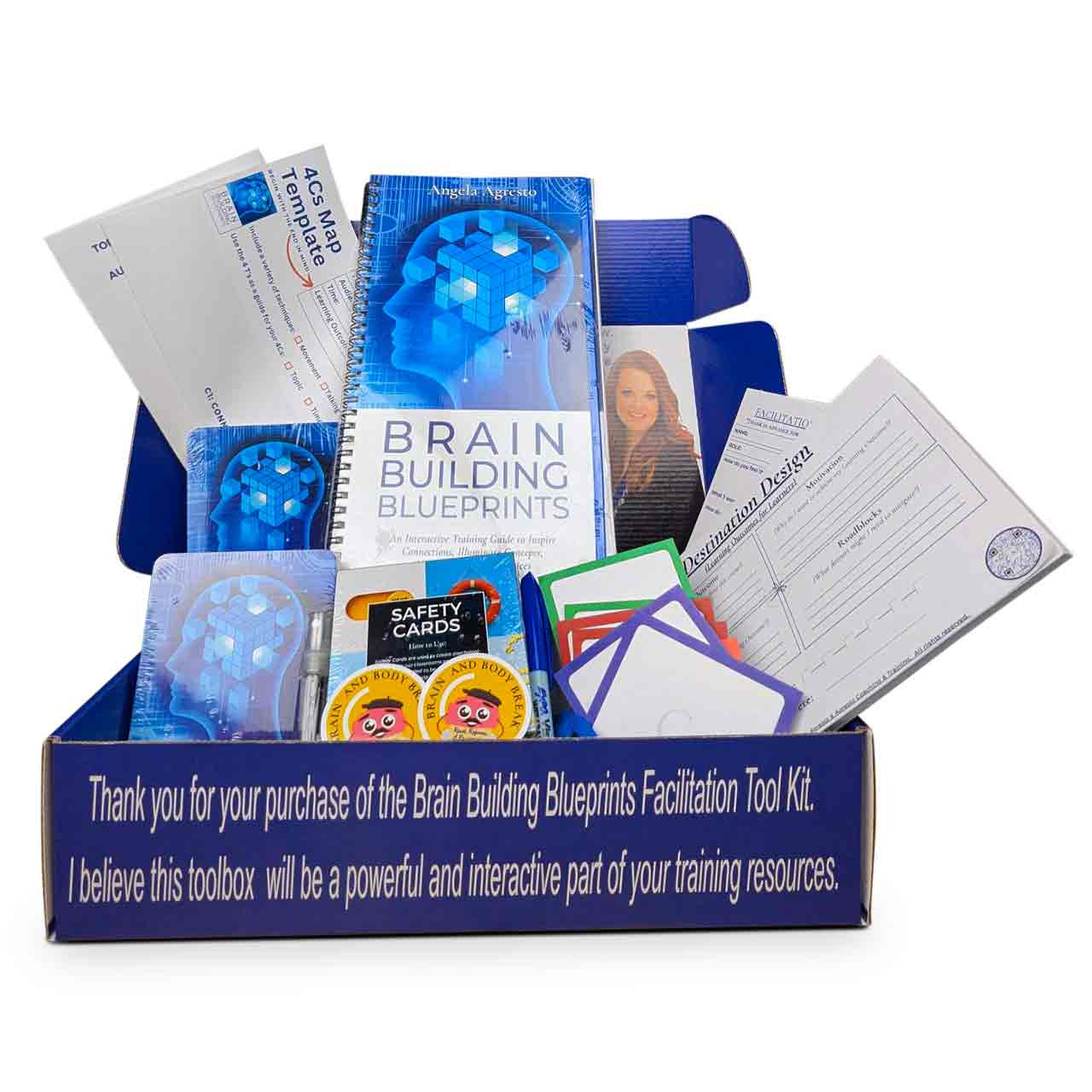 Brain Building Blueprint Facilitator Kit - complete set