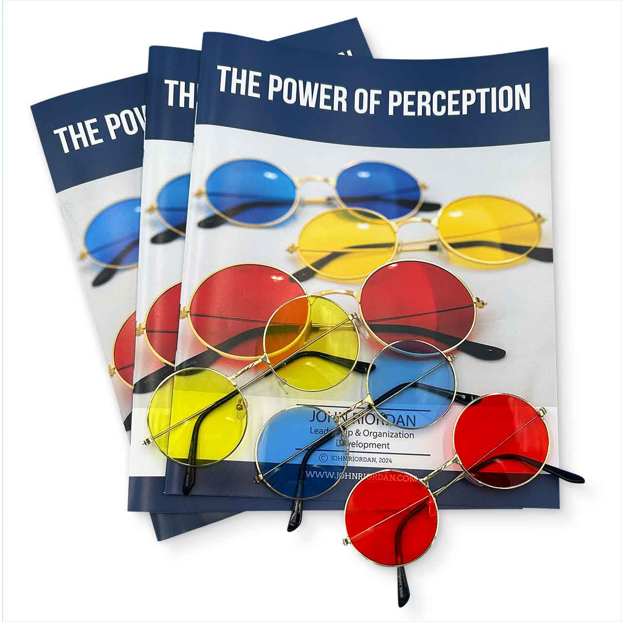 Power of Perception, 3 guide books and 3 pairs of glasses