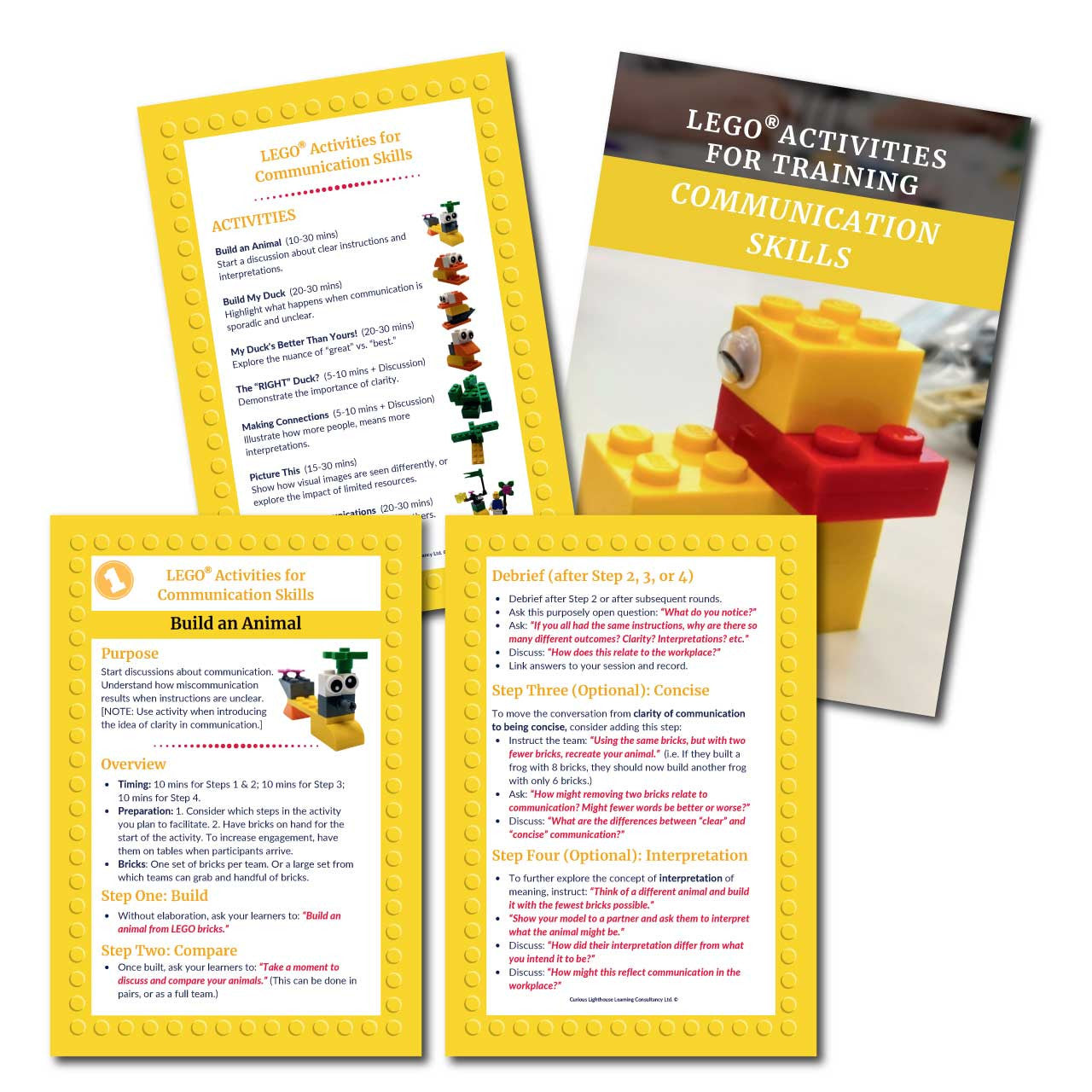 LEGO Activities for Training - Icebreaker Games