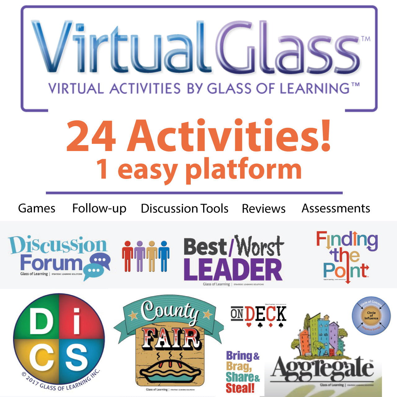 Virtual Glass - Online Facilitation Games & Tools