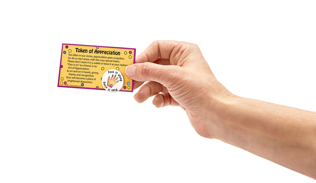 Tokens of Appreciation and Cards and Tokens Hand