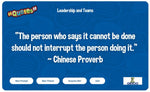 Trainers EXCHANGE - Leadership Quotes- prompt