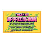 Tokens of Appreciation Cards Only - (100/set)