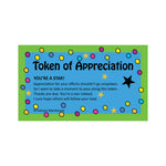 Token of Appreciation - star card