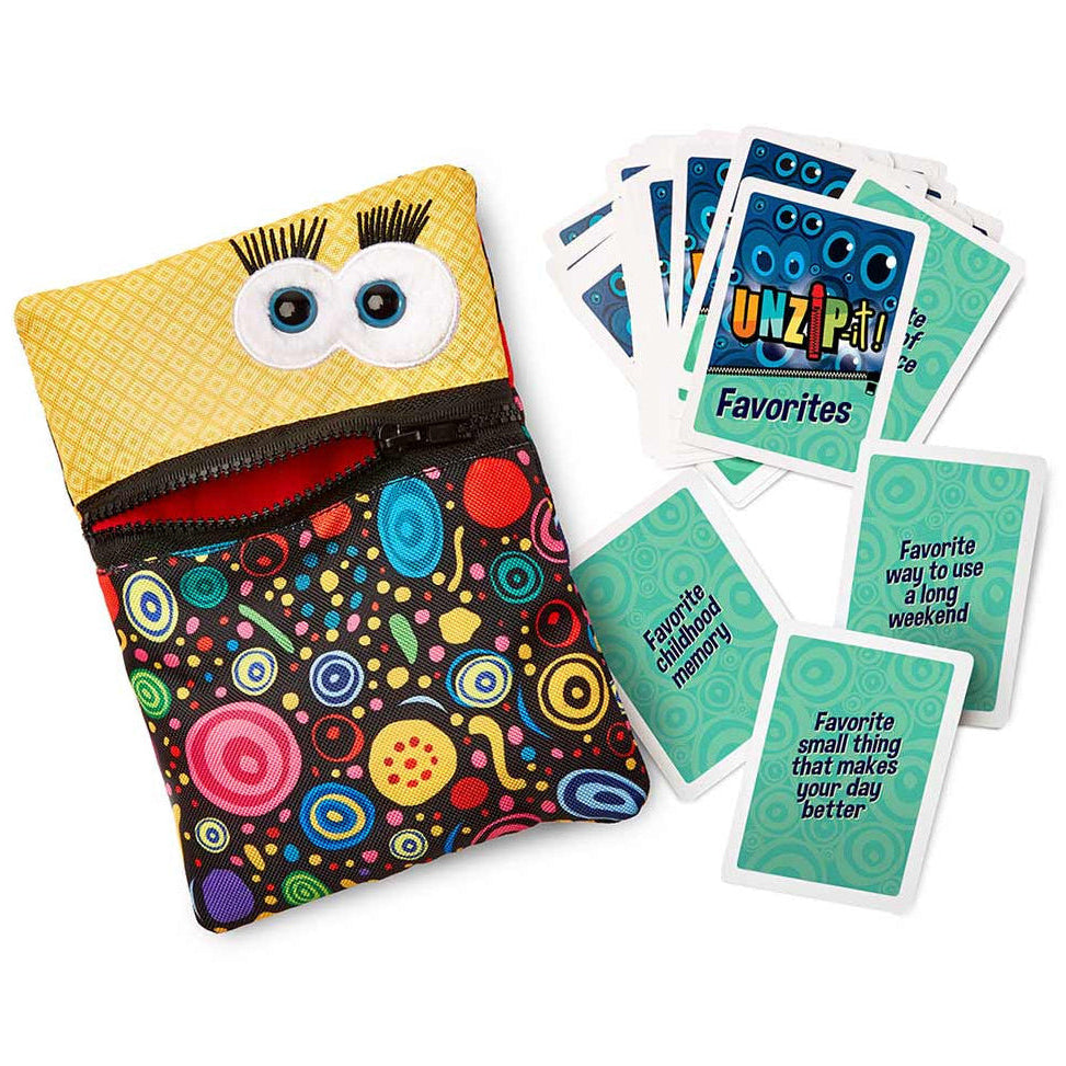 UNZIP-it! with Favorites Conversation Card Deck