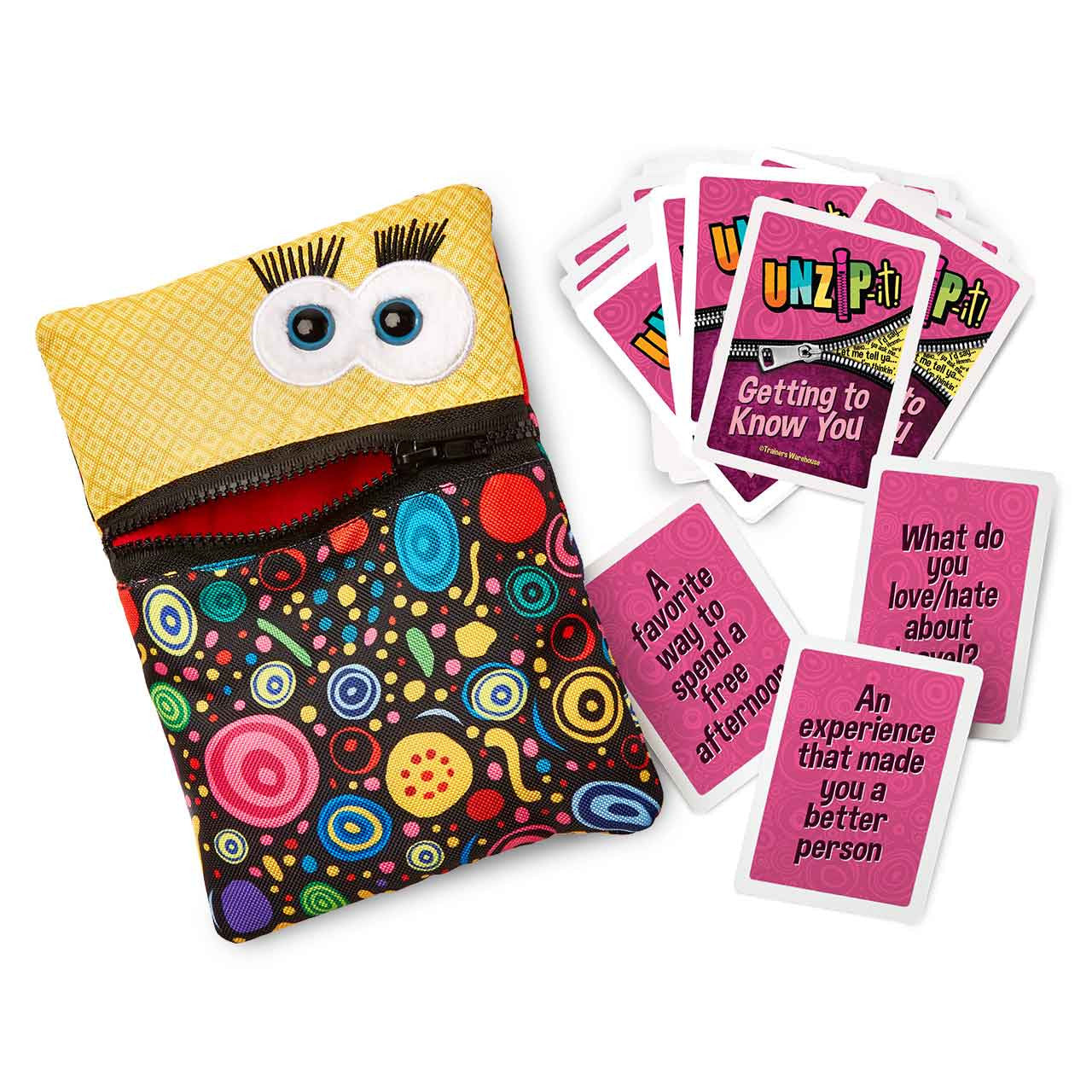 UNZIP-it! with Getting To Know You Conversation Card Deck