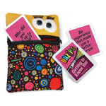UNZIP-it! with Getting To Know You Conversation Card Deck with card in pocket
